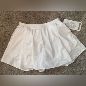 Lululemon Narrow Waistband Tennis Skirt 4 White